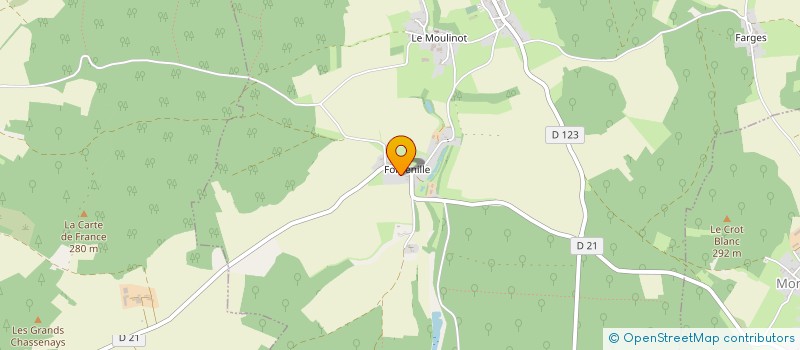 localisation de l'entreprise SCI DU CLOS BERTHOT  BROSSES