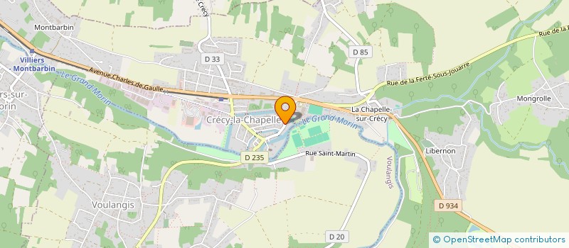 localisation de l'entreprise SCI DU CLOS COCO  CRECY-LA-CHAPELLE