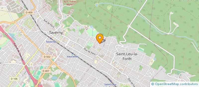 localisation de l'entreprise SCI DU CLOS D'ANTHONY  TAVERNY