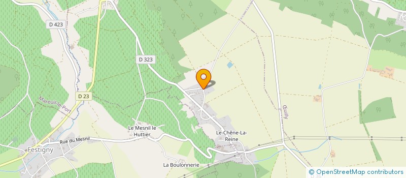 localisation de l'entreprise SCI DU CLOS DAVAUX  LEUVRIGNY