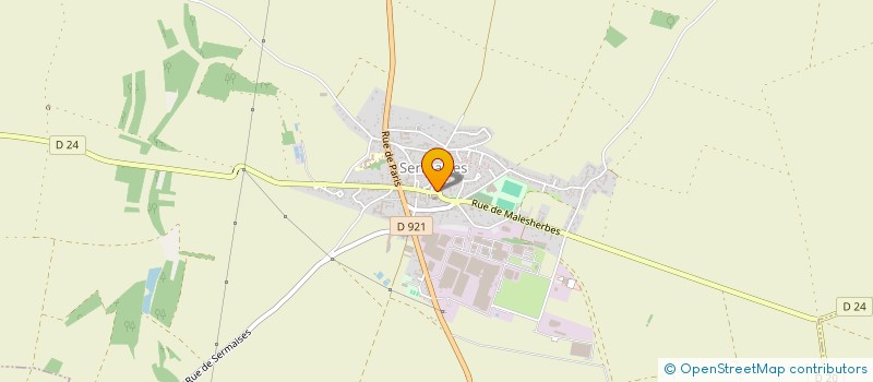 localisation de l'entreprise SCI DU CLOS DE L'AVENIR à SERMAISES