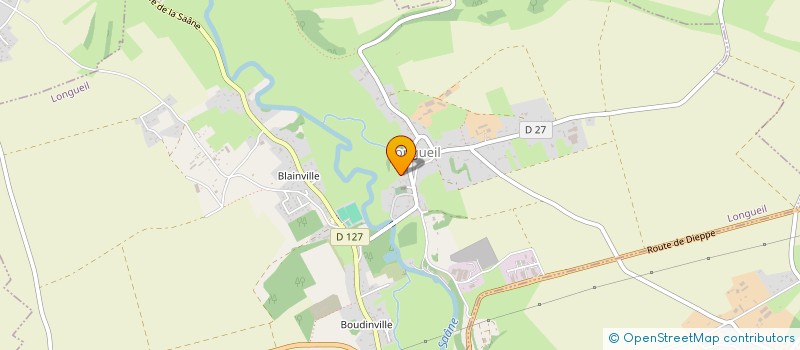 localisation de l'entreprise SCI  DU CLOS DE L'EGLISE  LONGUEIL