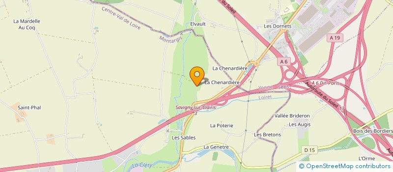 localisation de l'entreprise SCI DU CLOS DE LA GARENNE à COURTENAY