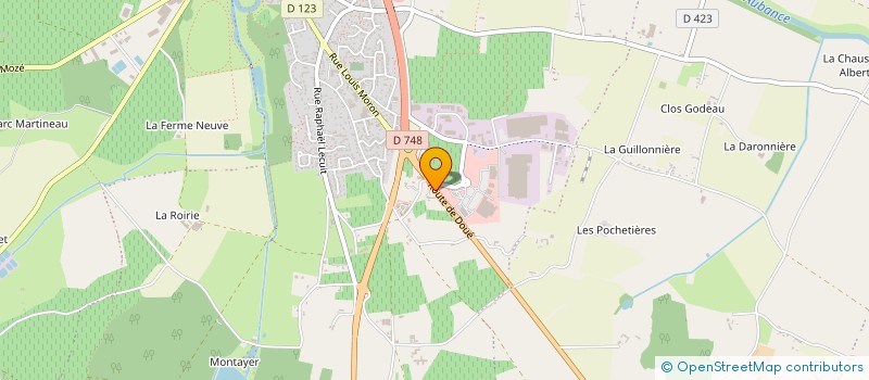 localisation de l'entreprise SCI DU CLOS DE LA MAGDELEINE à GENNES-VAL-DE-LOIRE