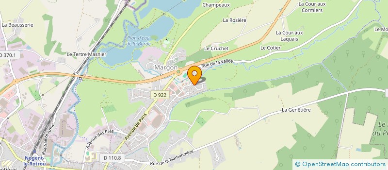 localisation de l'entreprise SCI DU CLOS DE LA PERRIERE à ARCISSES