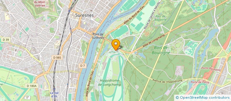 localisation de l'entreprise SCI DU CLOS DE LA VIGNE  PARIS