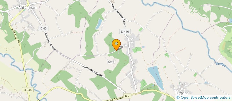 localisation de l'entreprise SCI DU CLOS DES CHENES  BATS