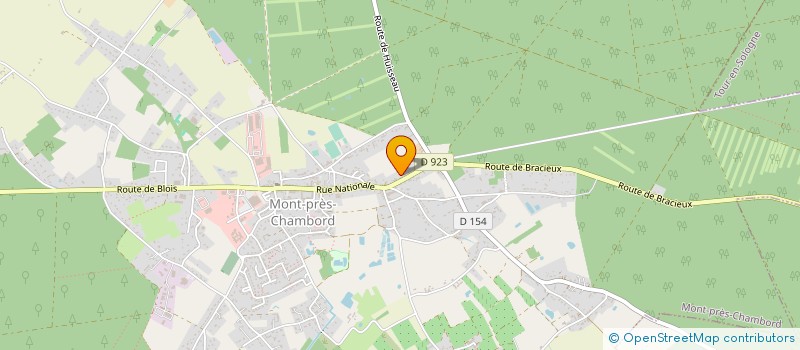 localisation de l'entreprise SCI DU CLOS DES EPINETTES  MONT-PRES-CHAMBORD