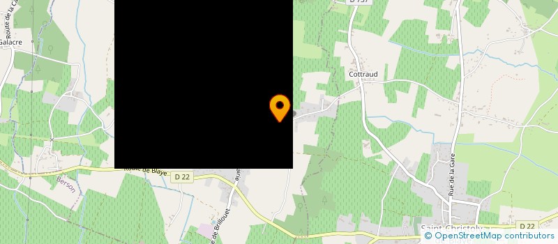 localisation de l'entreprise SCI DU CLOS DES ERITS  SAINT-GIRONS-D AIGUEVIVE