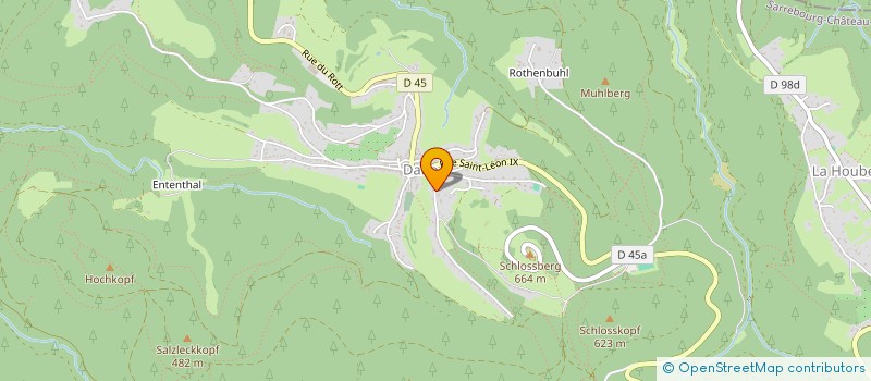 localisation de l'entreprise SCI DU CLOS DES PINS  DABO