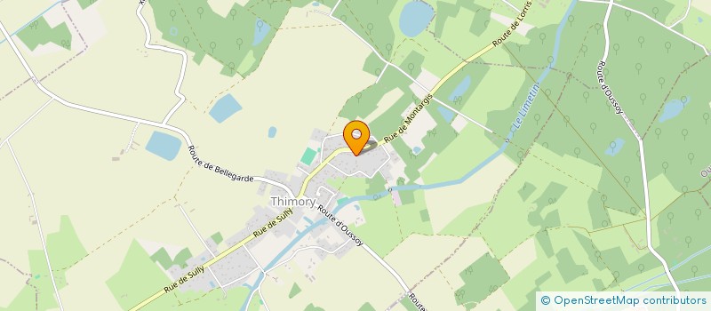 localisation de l'entreprise SCI DU CLOS DES VIGNES  THIMORY