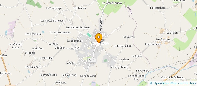 localisation de l'entreprise SCI DU CLOS DU BOURG  LAMBALLE-ARMOR