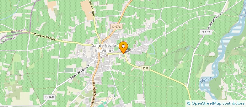 localisation de l'entreprise SCI DU CLOS DU DIABLE  SAINTE-CECILE-LES-VIGNES