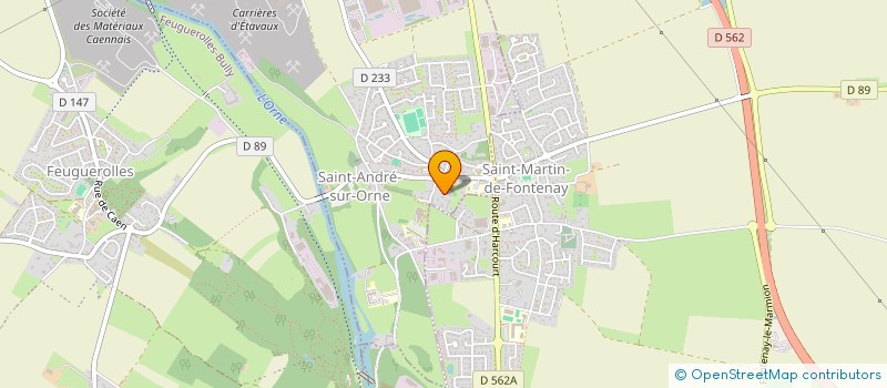 localisation de l'entreprise SCI DU CLOS DU HAMEL à SAINT-ANDRE-SUR-ORNE