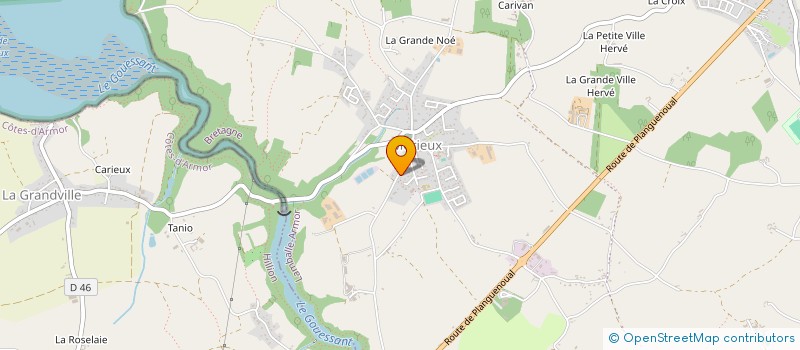 localisation de l'entreprise SCI DU CLOS DU PUITS  LAMBALLE-ARMOR