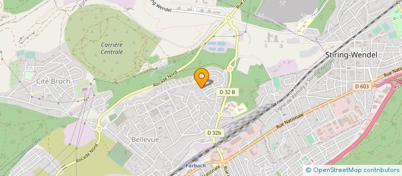 localisation de l'entreprise SCI DU CLOS FLEURI à FORBACH