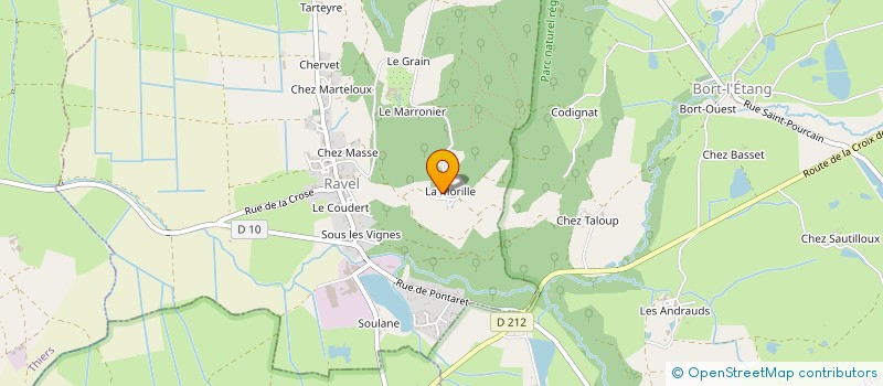 localisation de l'entreprise SCI DU CLOS FLEURI  RAVEL