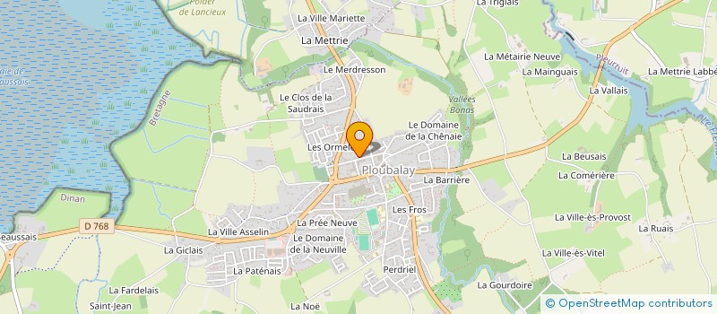 localisation de l'entreprise SCI DU CLOS GUERIN  BEAUSSAIS-SUR-MER