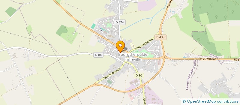 localisation de l'entreprise SCI DU CLOS GYVIER  LES MONTS DU ROUMOIS