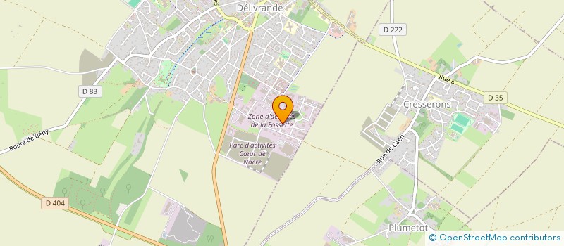 localisation de l'entreprise SCI DU CLOS HAREL  DOUVRES-LA-DELIVRANDE