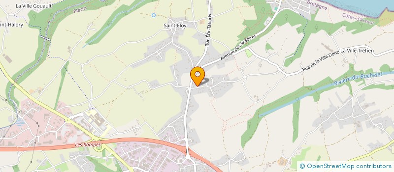 localisation de l'entreprise SCI DU CLOS KERGABEL  PLERIN