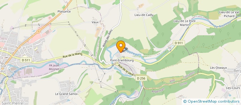 localisation de l'entreprise SCI DU CLOS LERON  SAINT-DENIS-DE-MERE