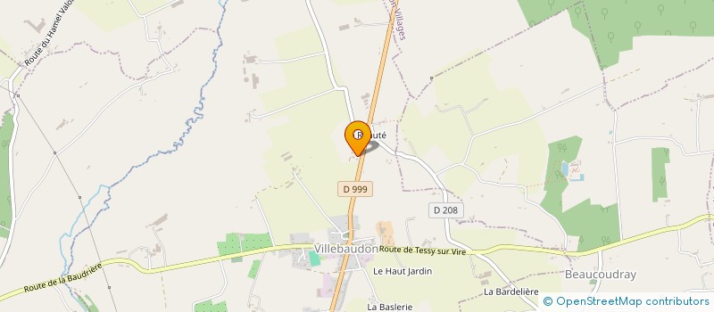 localisation de l'entreprise SCI DU CLOS MARTIN  VILLEBAUDON