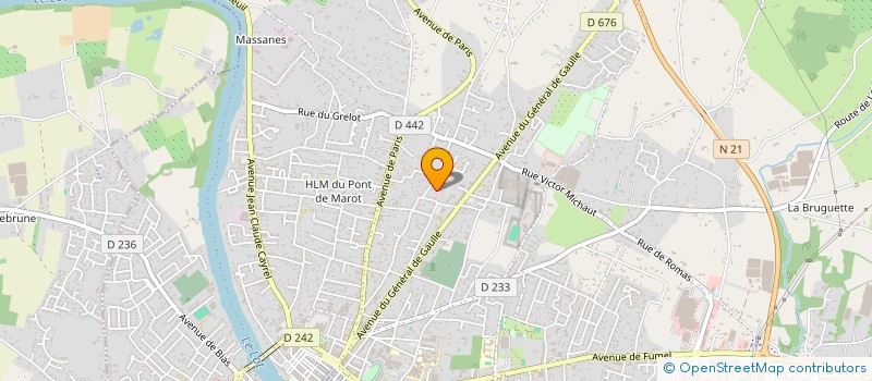 localisation de l'entreprise SCI DU CLOS MONPLAISIR  VILLENEUVE-SUR-LOT