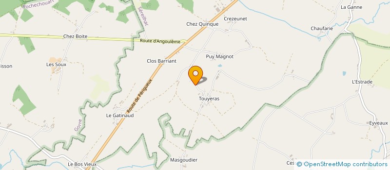 localisation de l'entreprise SCI DU CLOS MOREAU à SEREILHAC
