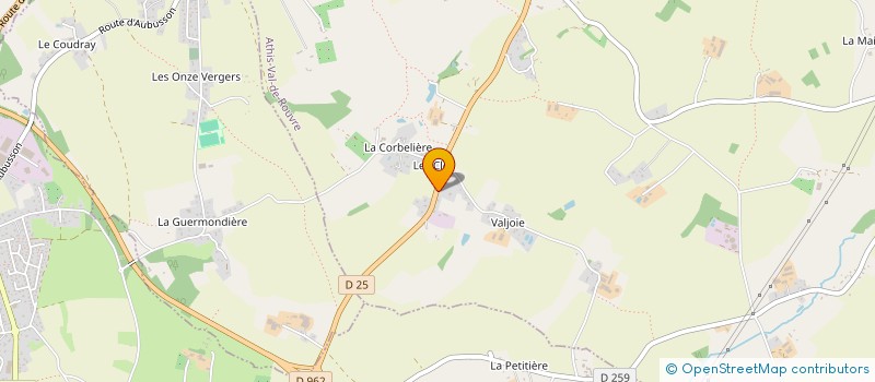 localisation de l'entreprise SCI DU CLOS NEUF à LA SELLE-LA-FORGE