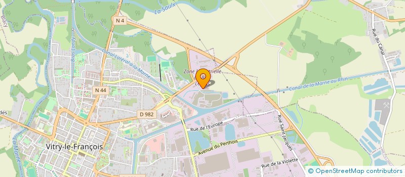 localisation de l'entreprise SCI DU CLOS REMOIS  CHANGY