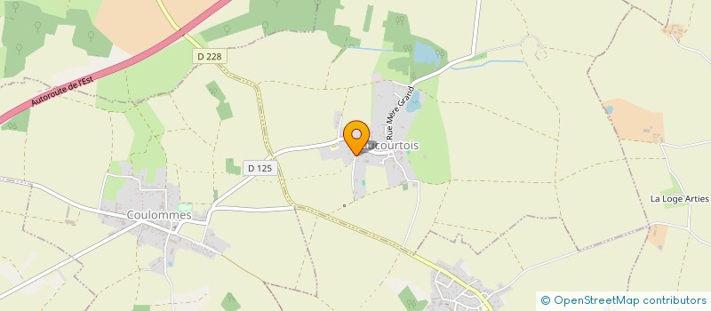 localisation de l'entreprise SCI DU CLOS SAINT BENIN  VAUCOURTOIS