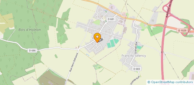 localisation de l'entreprise SCI DU CLOS SAINT MICHEL  HOLNON