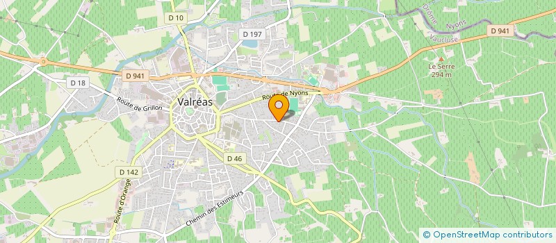 localisation de l'entreprise SCI DU CLOS SAINT PIERRE à VALREAS