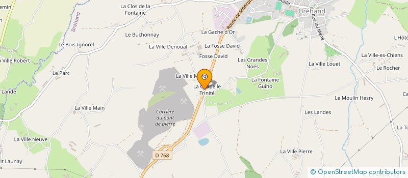localisation de l'entreprise SCI DU CLOS SUZERAIN à TREBRY