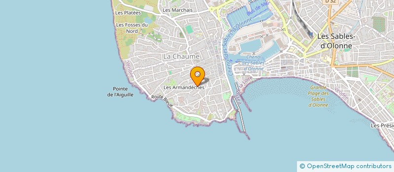 localisation de l'entreprise SCI DU CLOS URI à LES SABLES D'OLONNE