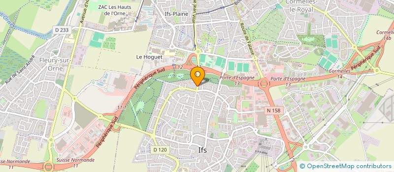 localisation de l'entreprise SCI DU CLOSEAU  IFS