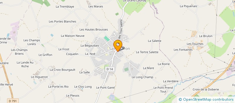 localisation de l'entreprise SCI DU CLOSSET  LAMBALLE-ARMOR