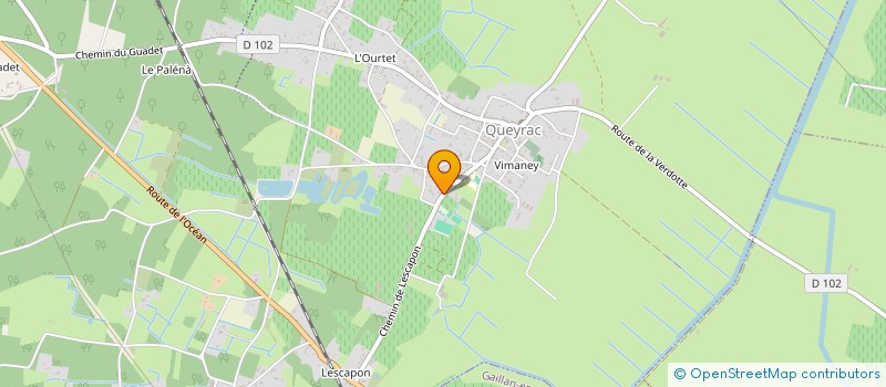 localisation de l'entreprise SCI DU CLOT  QUEYRAC