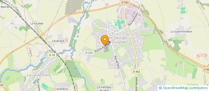 localisation de l'entreprise SCI DU COEUR à SAINT-GEORGES-DES-GROSEILLERS