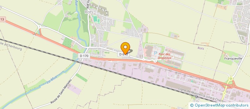 localisation de l'entreprise SCI DU COEUR DE VEY  ROTS