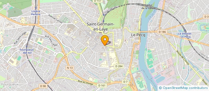 localisation de l'entreprise SCI DU COEUR VOLANT AU VAL DE MARLY  PARIS