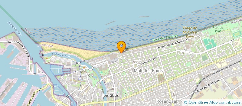 localisation de l'entreprise SCI DU COIN à DUNKERQUE