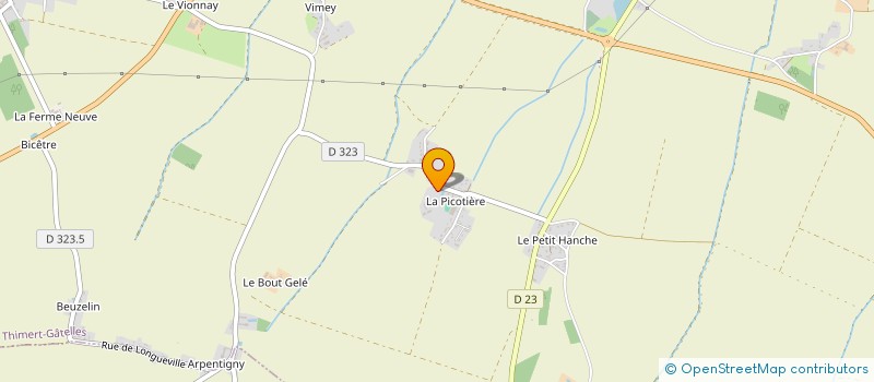 localisation de l'entreprise SCI DU COIN à THIMERT-GATELLES