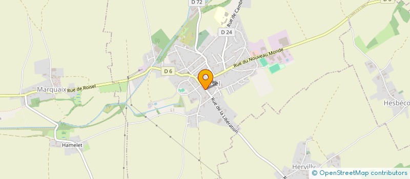 localisation de l'entreprise SCI DU COIN  ROISEL