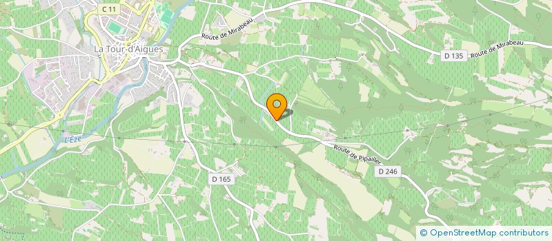 localisation de l'entreprise SCI DU COIN DE RUE  LA TOUR-D'AIGUES