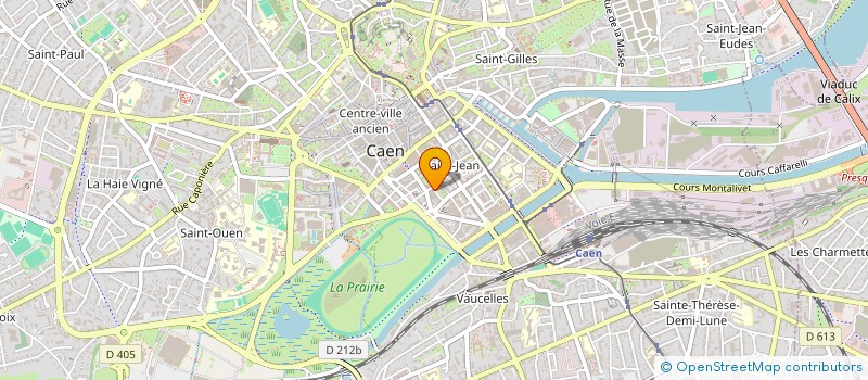 localisation de l'entreprise SCI DU COISEL à CAEN
