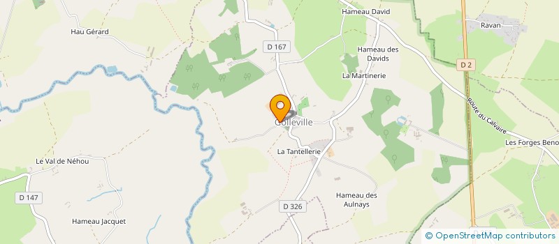 localisation de l'entreprise SCI DU COISEL  GOLLEVILLE