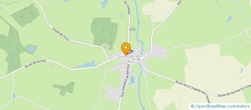 localisation de l'entreprise SCI DU COL DU FOURTOU  LUCENAY-LES-AIX