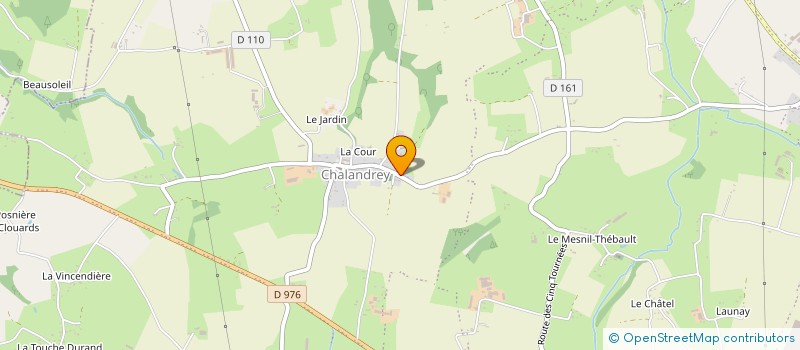 localisation de l'entreprise SCI DU COL VERT  ISIGNY-LE-BUAT